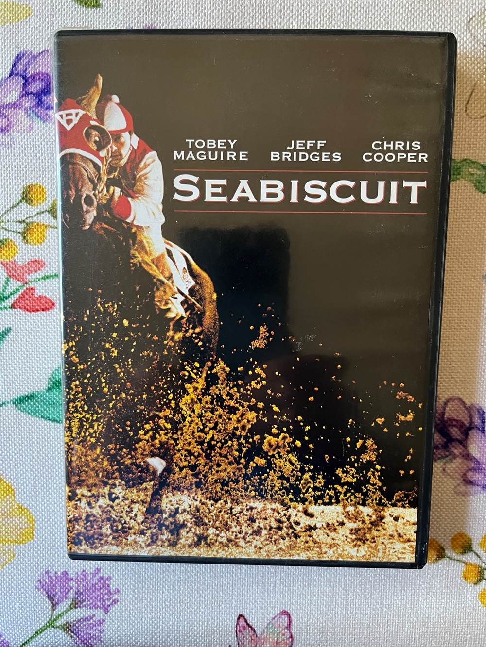 Seabiscuit Decorative Coffee Table Book - Black and Brown Cover